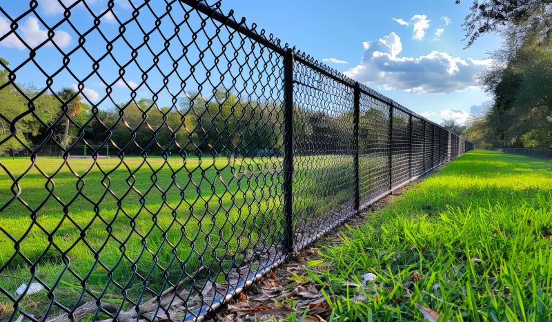 Chain Link Fence Setup